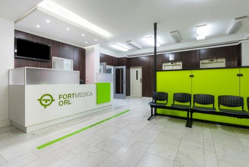 Vývoj vizuální identity soukromé ORL kliniky od ENT private clinic po FORTMEDICA.