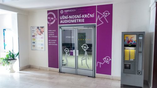 Vývoj vizuální identity soukromé ORL kliniky od ENT private clinic po FORTMEDICA.