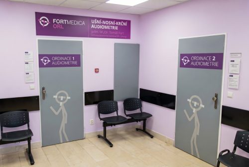 Vývoj vizuální identity soukromé ORL kliniky od ENT private clinic po FORTMEDICA.