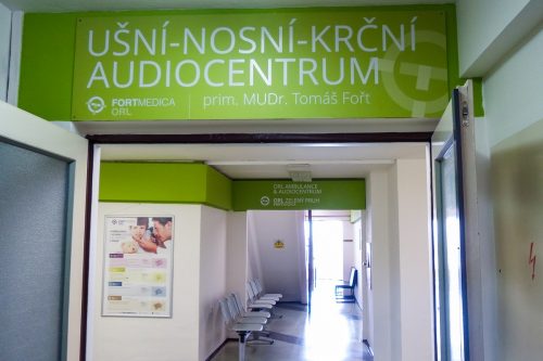 Vývoj vizuální identity soukromé ORL kliniky od ENT private clinic po FORTMEDICA.